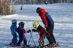 Sugarloaf Family Skiing in Maine