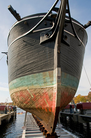 Connecticut History Mystic Seaport_Charles W Morgan_oldest commercial vessel still aflot