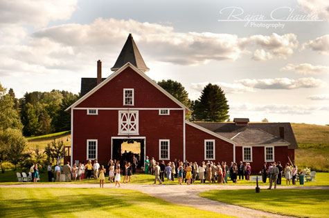 Rustic Vermont Barn Wedding 