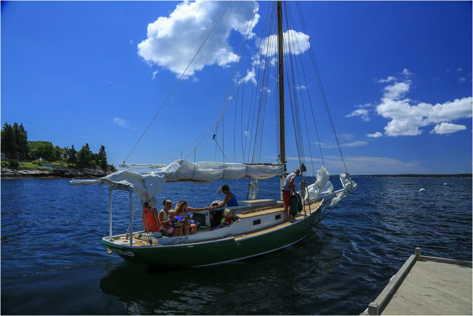 Sailing in Maine — Father's Day ideas at Spruce Point Inn