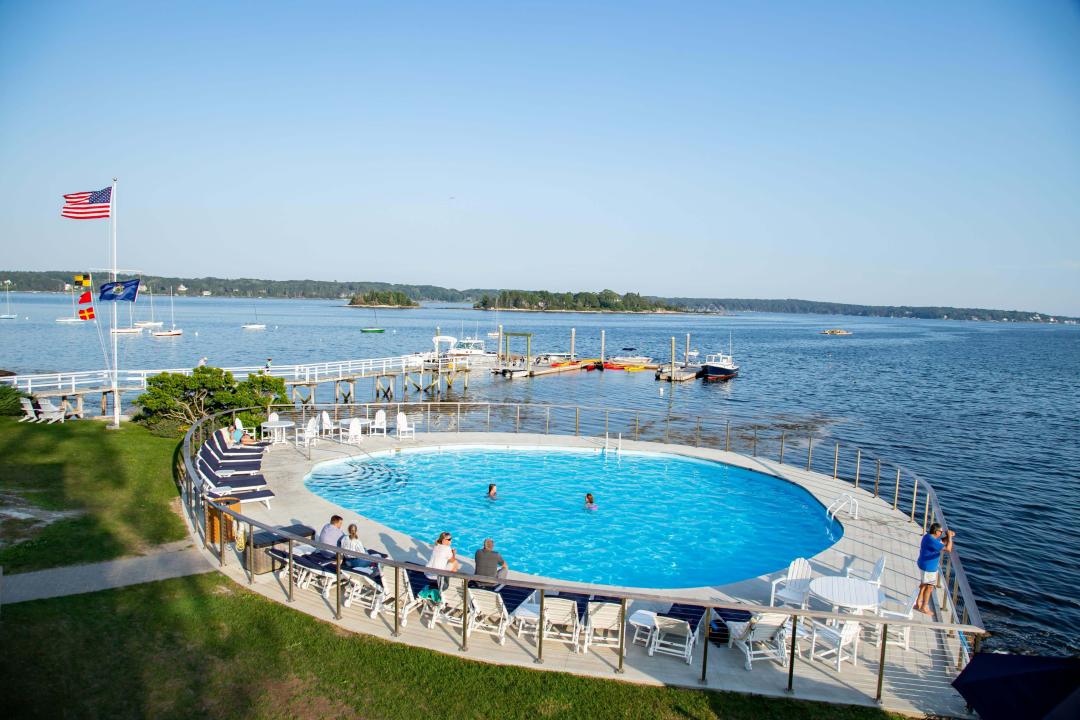 Boothbay Harbor Oceanfront Lodging for Maine Getaways + Vacations
