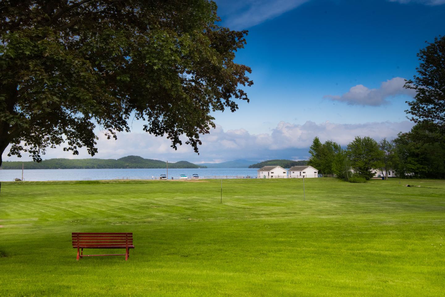 Open fields for lawn games