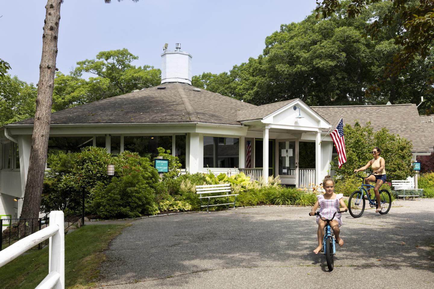 Exterior of The Lodge on the Cove