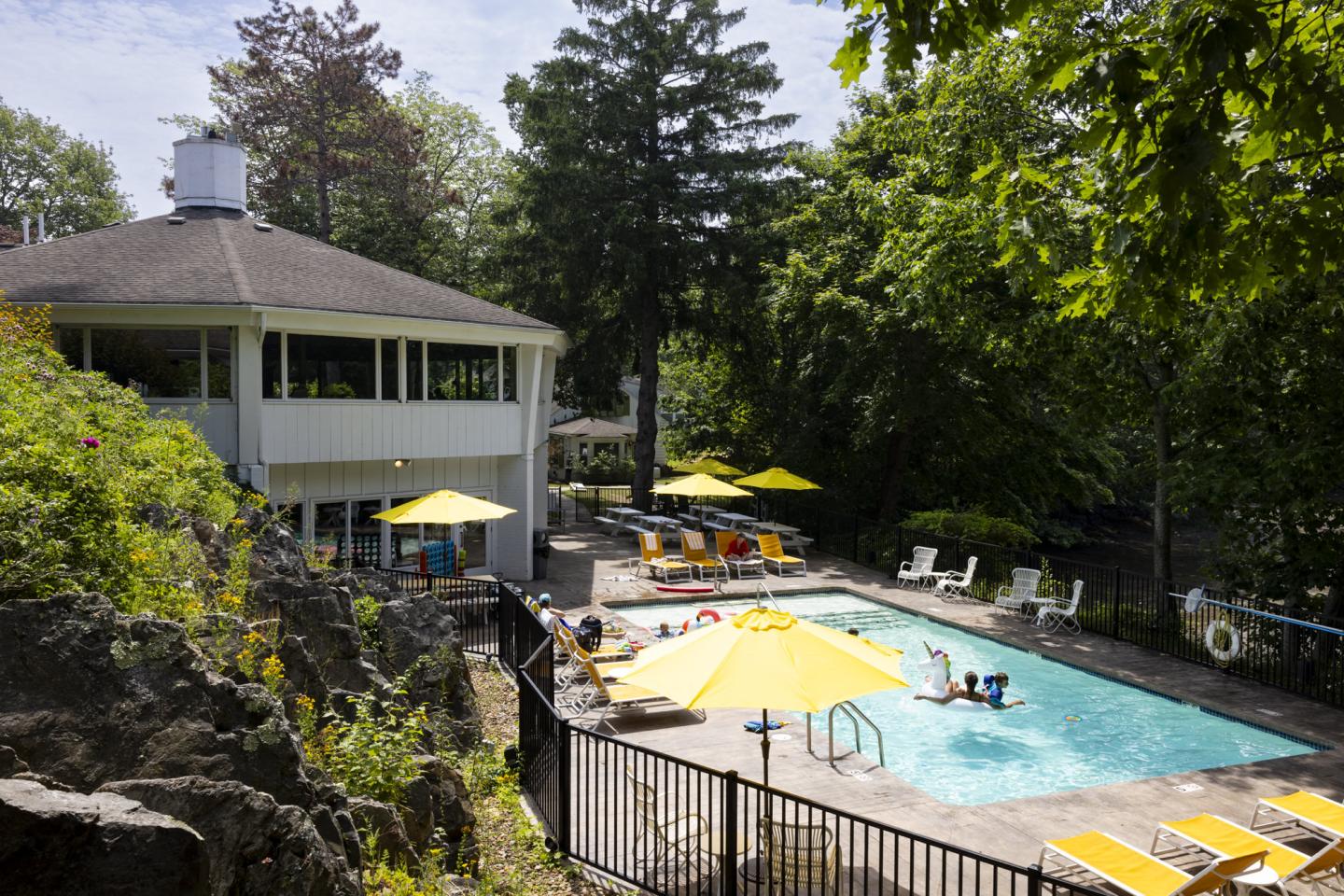 Exterior of The Lodge on the Cove