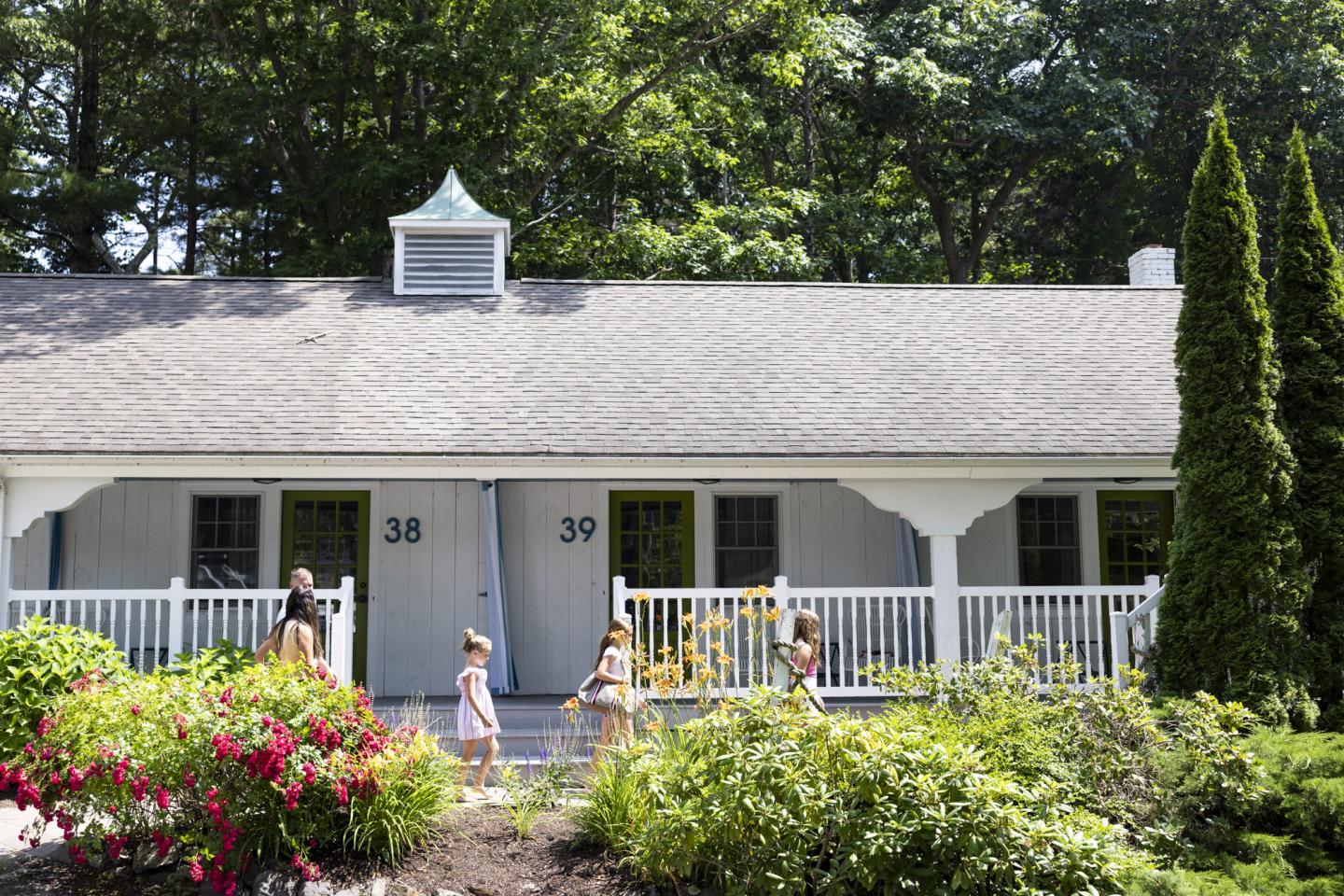 Exterior of The Lodge on the Cove