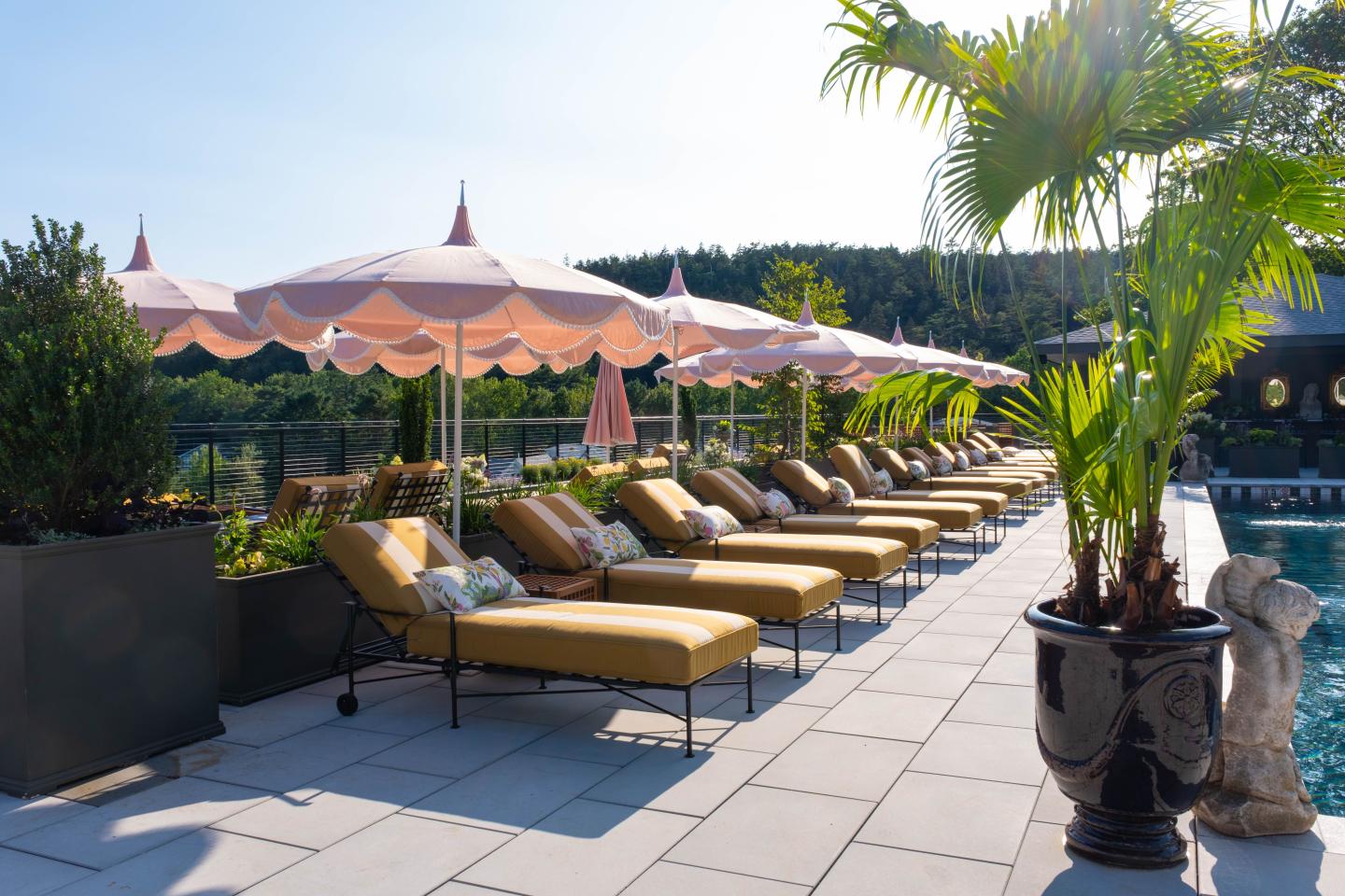 Pool Deck at The Asticou