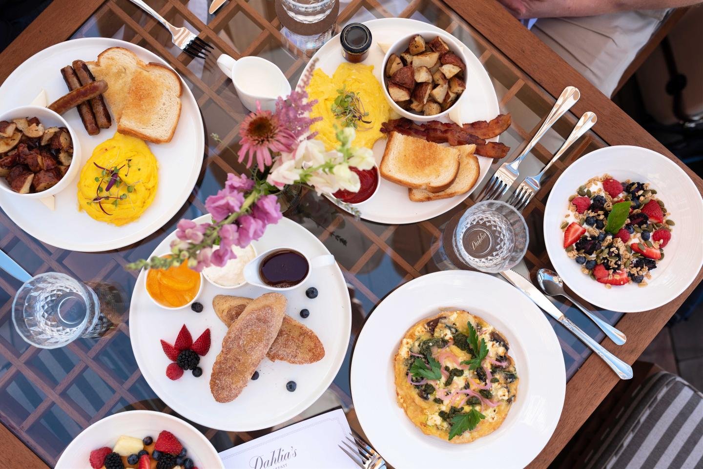 Breakfast at Dahlia's