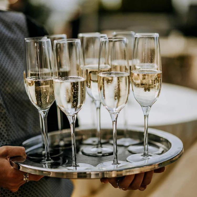 A bit of bubbly at Camp DeForest