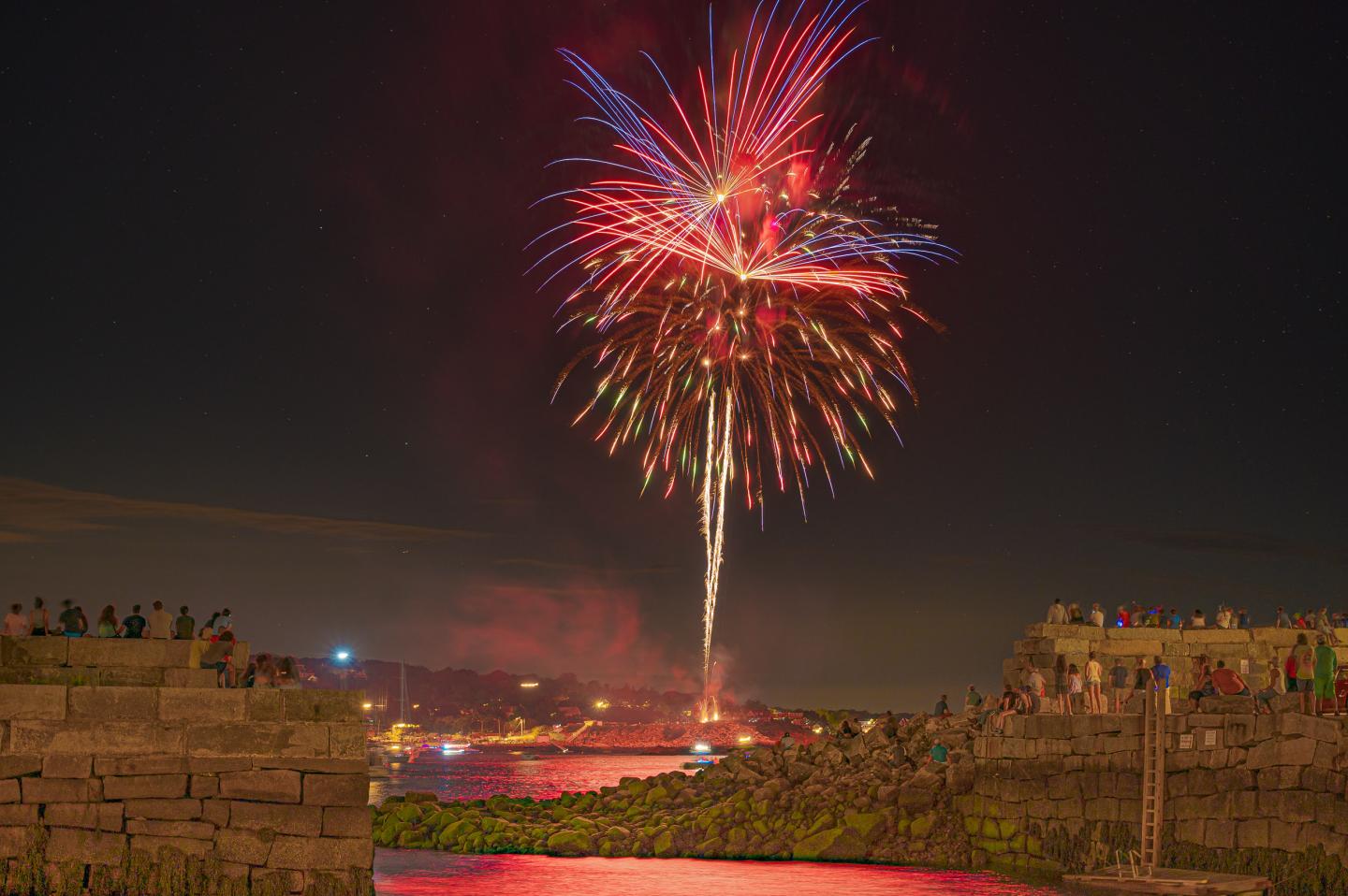 Illuminations Rockport MA Fireworks