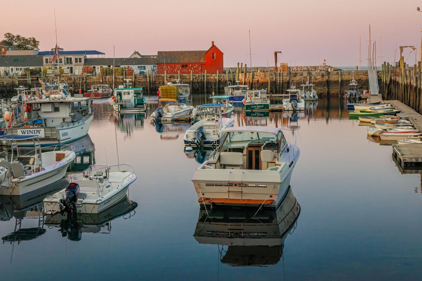 Rockport Harbor Massachusetts