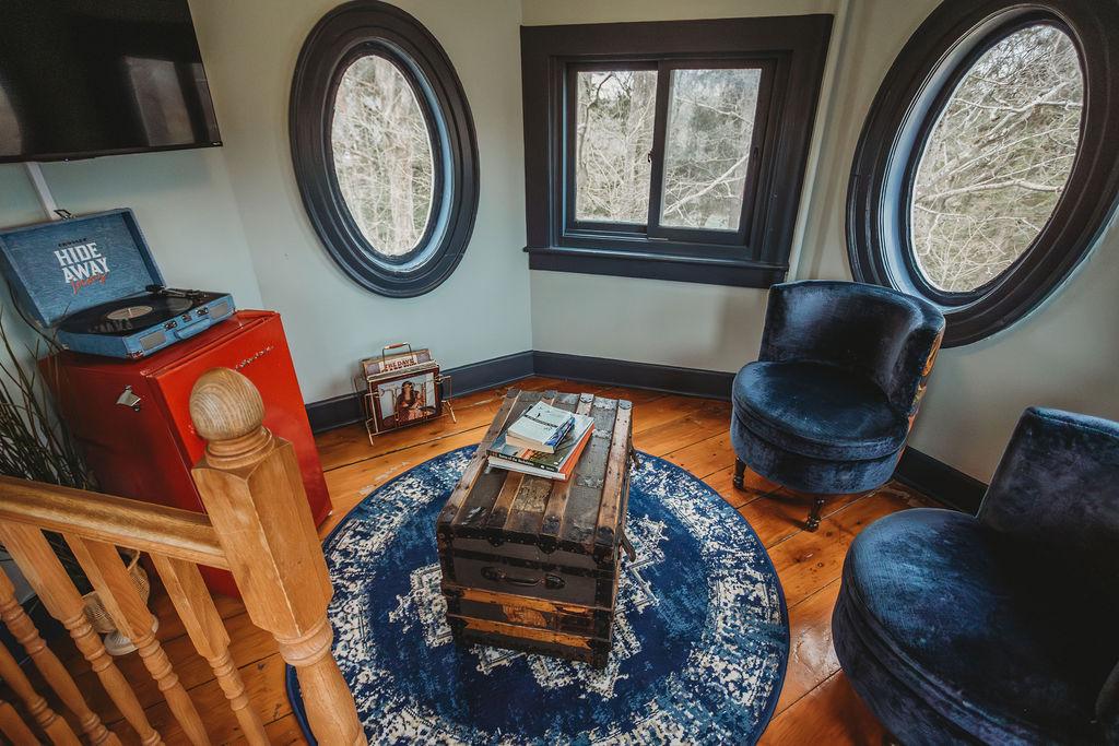 Constance Suite with Loft Living Room. 