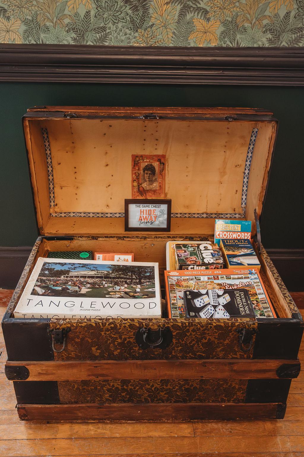 Game trunk.