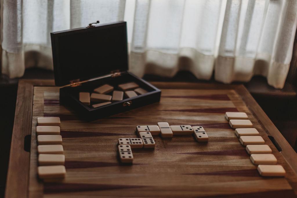 Dominoes. 