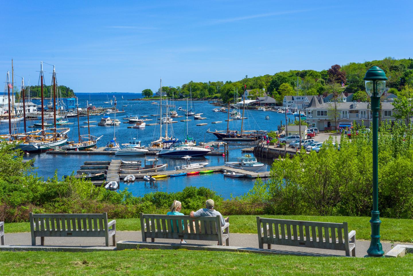 Camden harbor