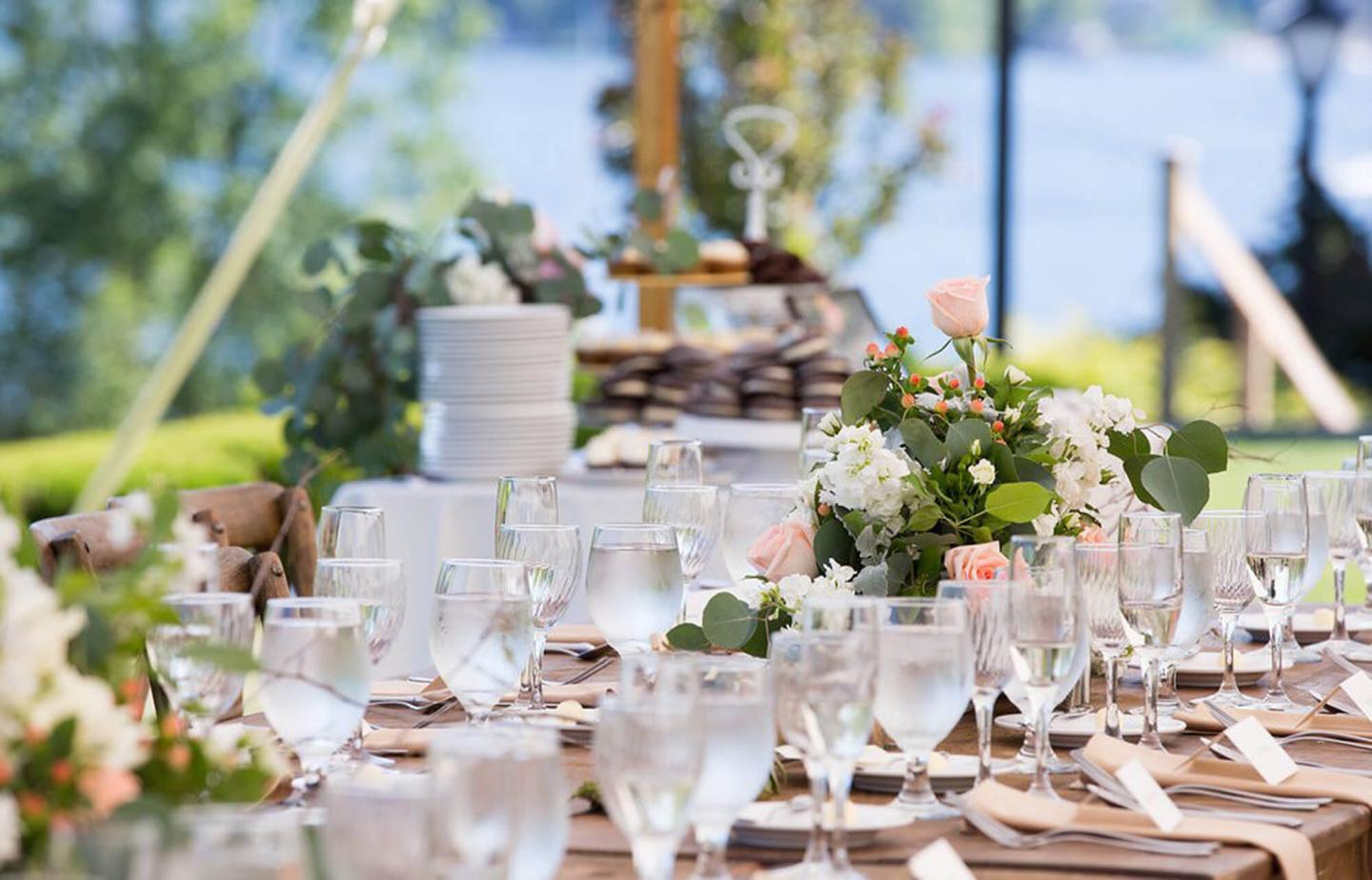 Wolfeboro Inn Wedding Table