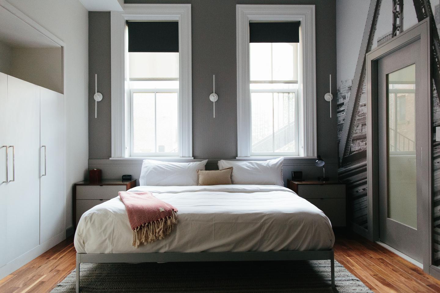 Loft Bedroom at The Revolution Hotel