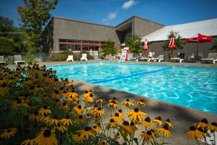 Outdoor pool at Sugarbush Recreation Center