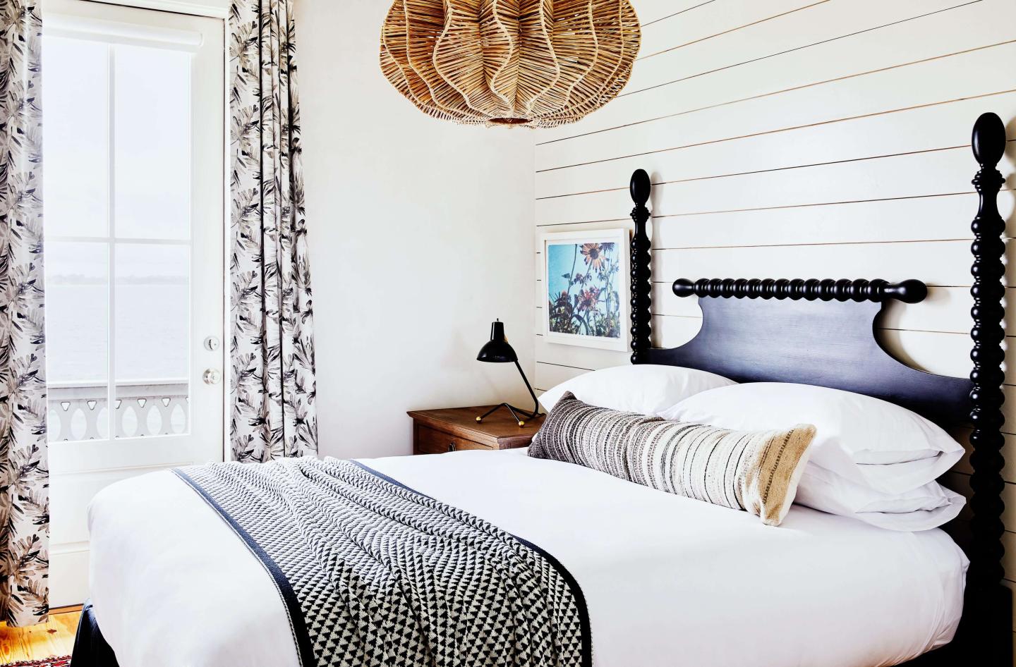 Guest room at Block Island Beach House