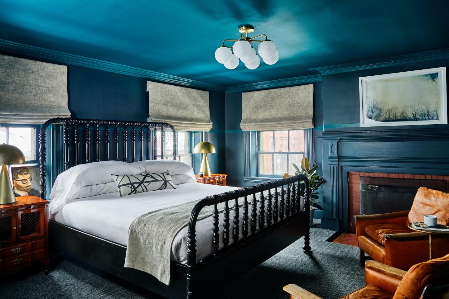 Guest room at Blind Tiger Portland on Danforth Street