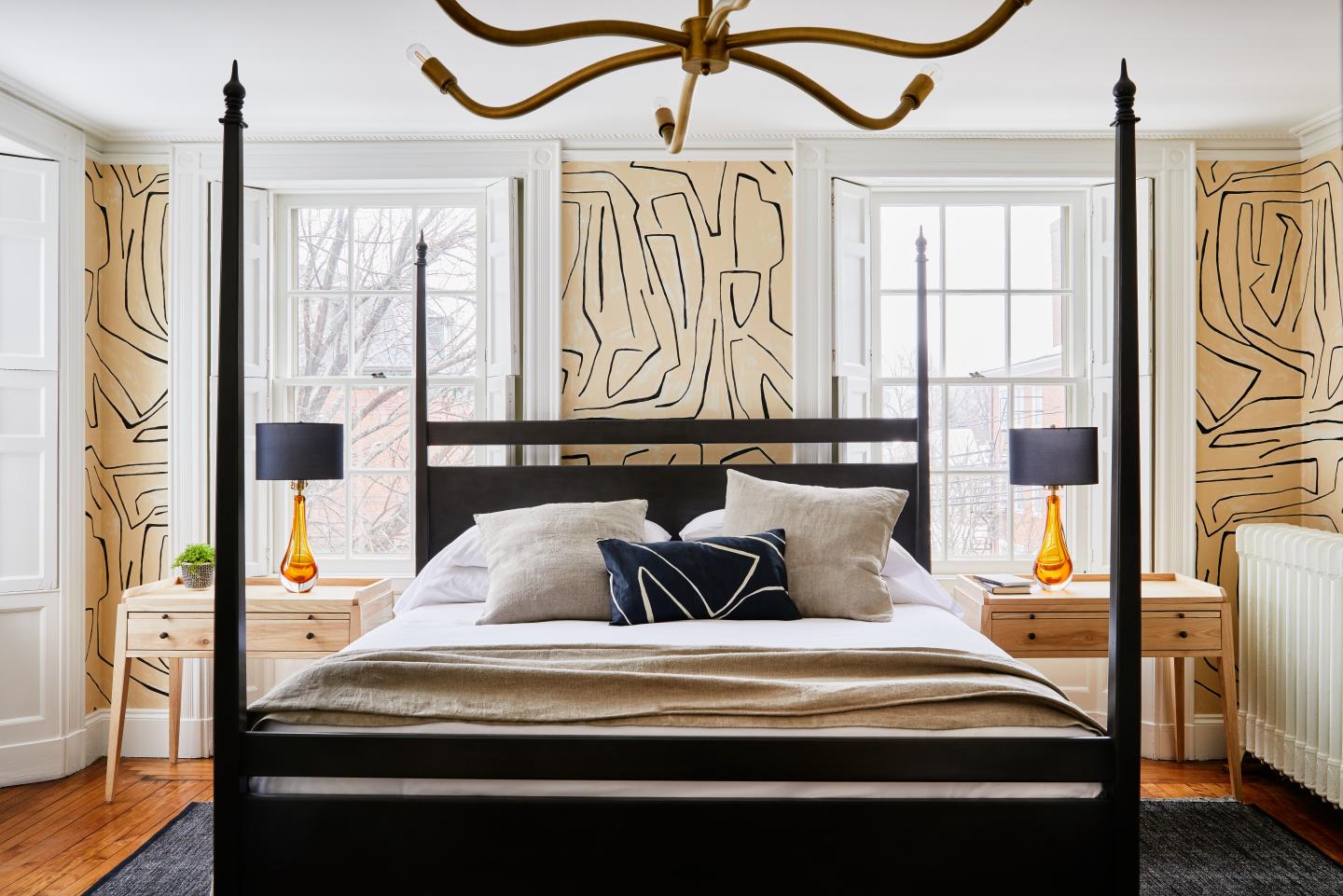 Guest room at Blind Tiger Portland on Danforth Street