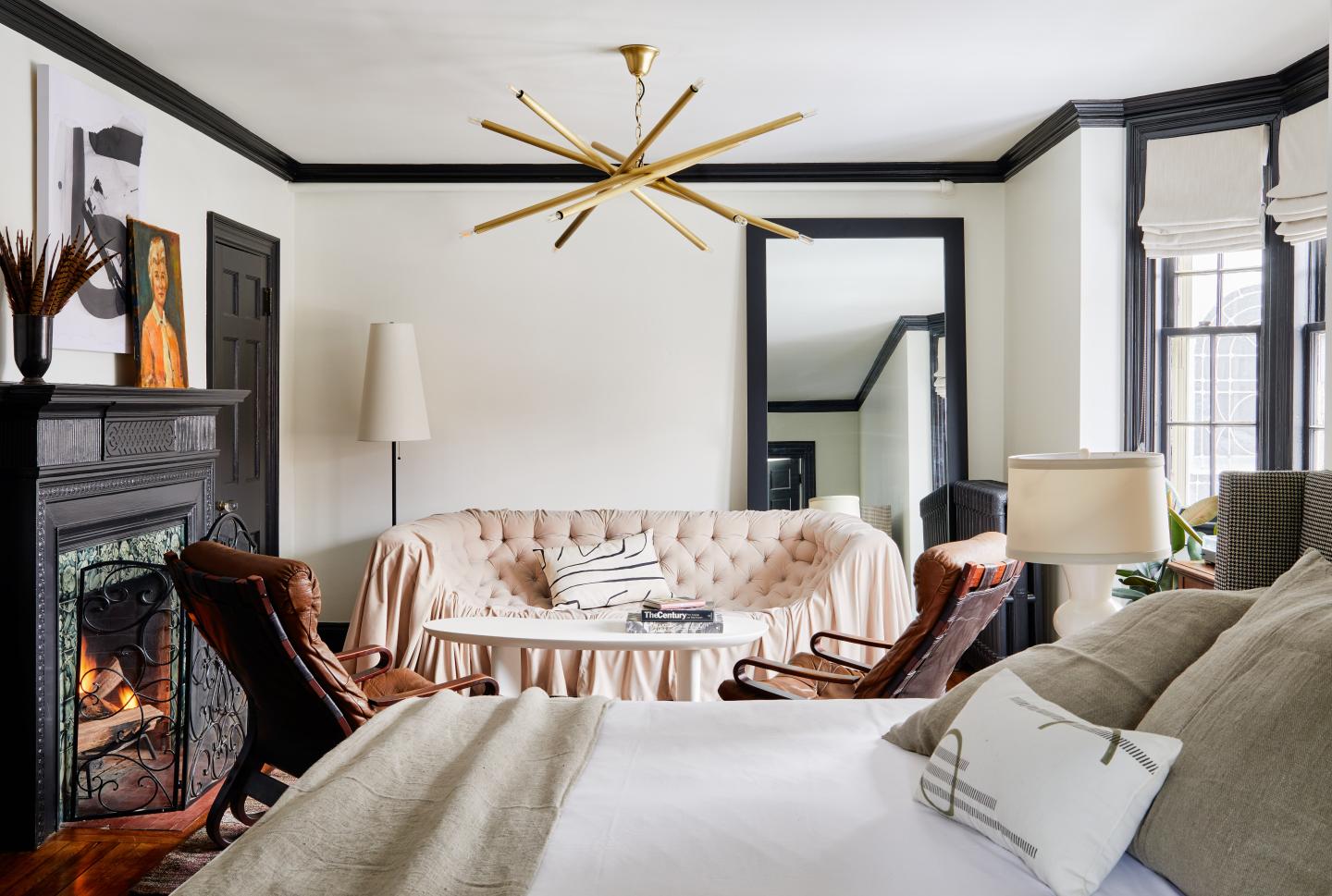 Guest room at Blind Tiger Portland on Danforth Street