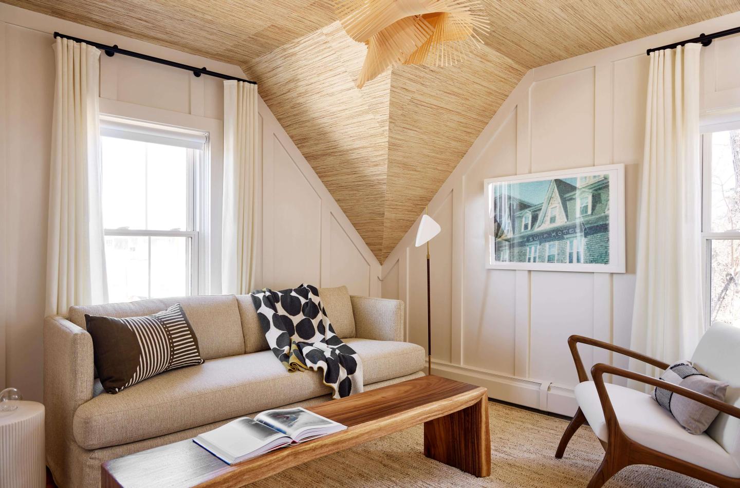 Interior photo of a guest room at Block Island Beach House (The Gables)