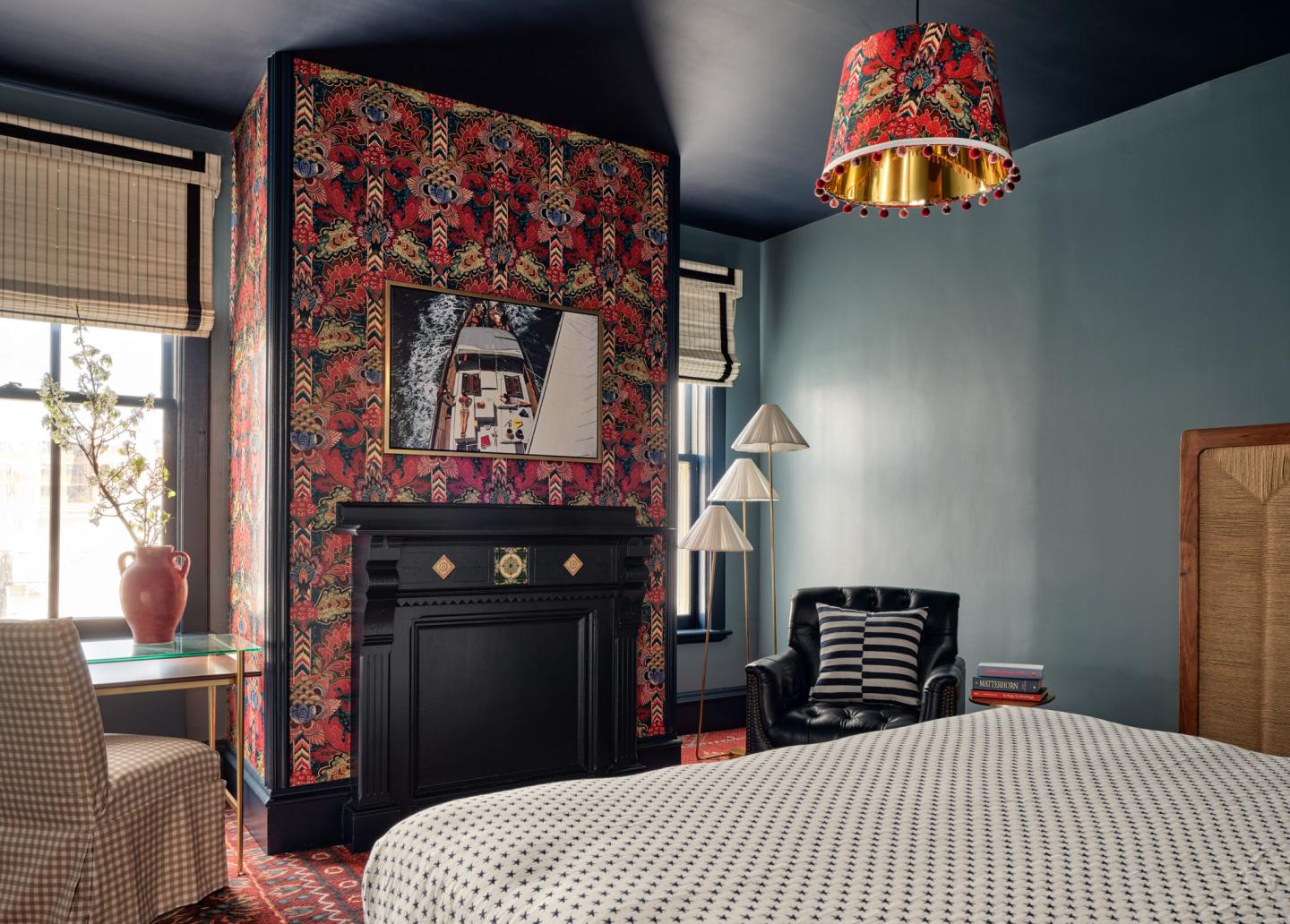 Guest room at The Hotel Portsmouth