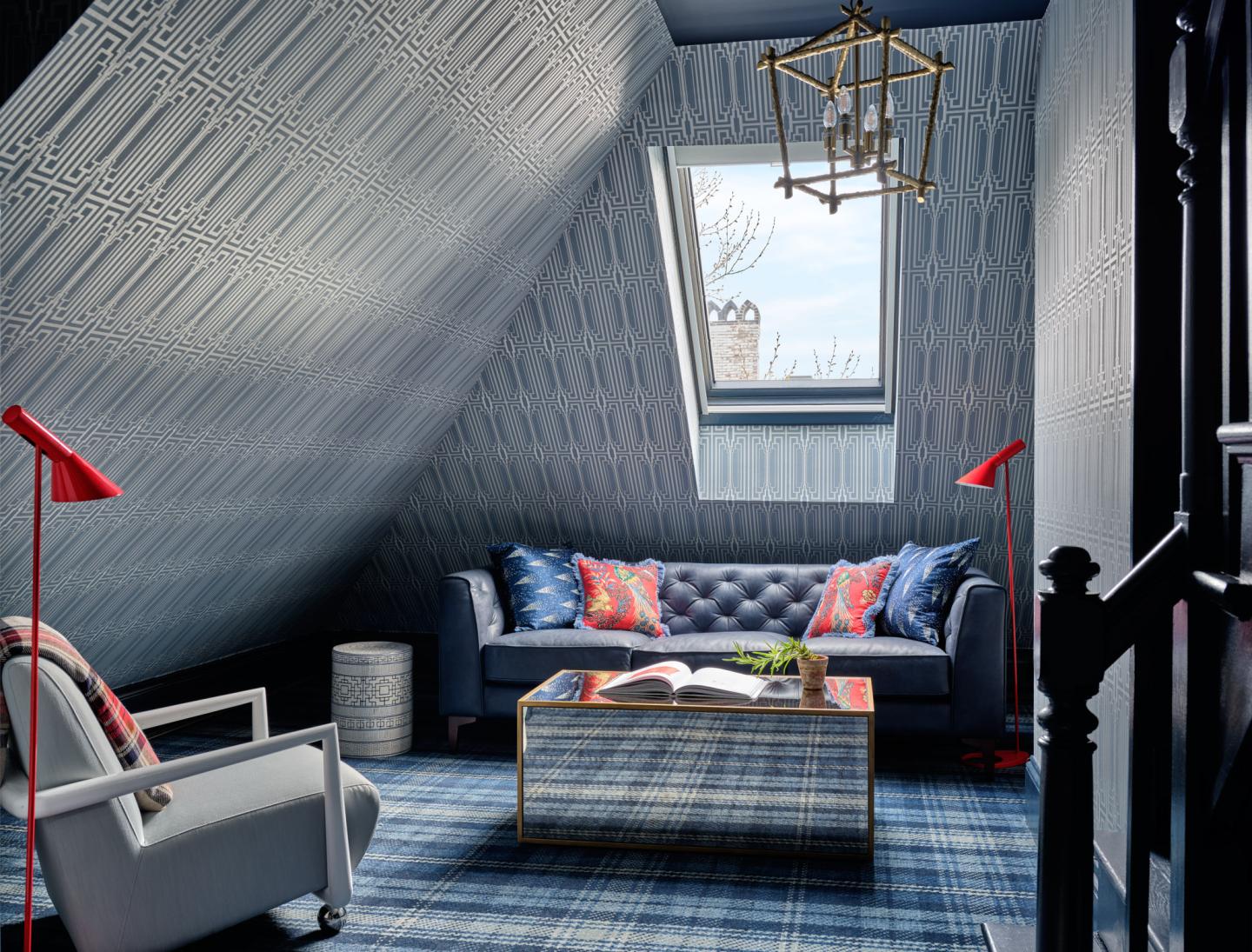 Guest room at The Hotel Portsmouth