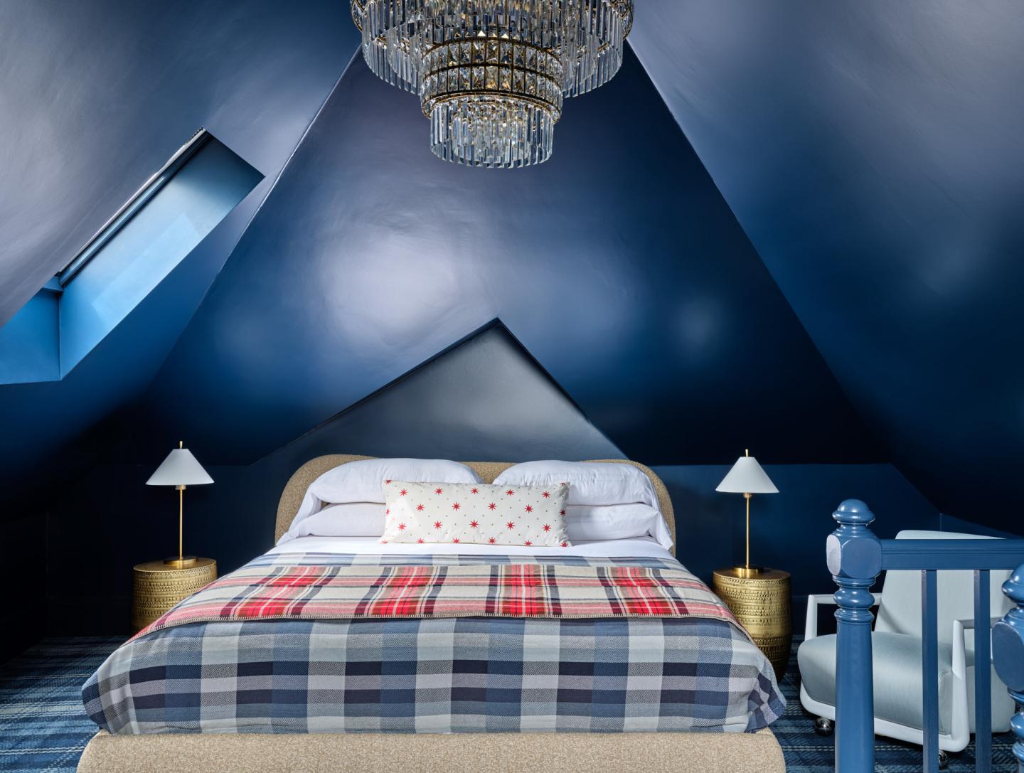 Guest room at The Hotel Portsmouth