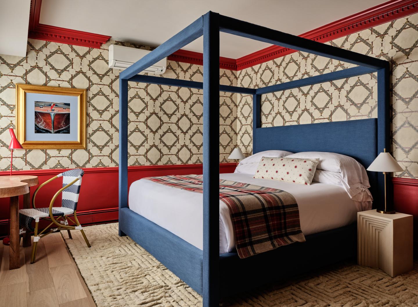 Guest room at The Hotel Portsmouth