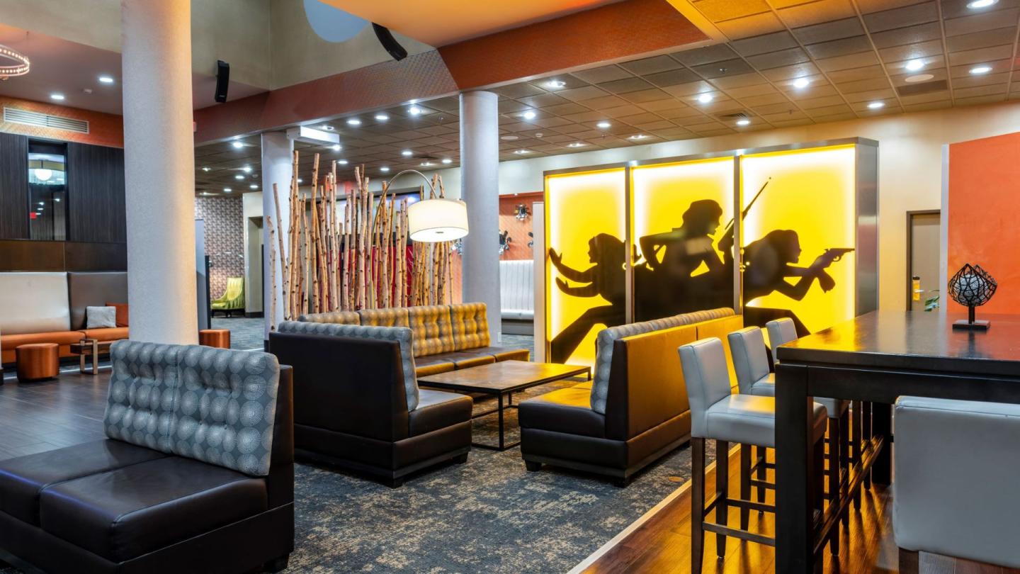 Lobby seating
