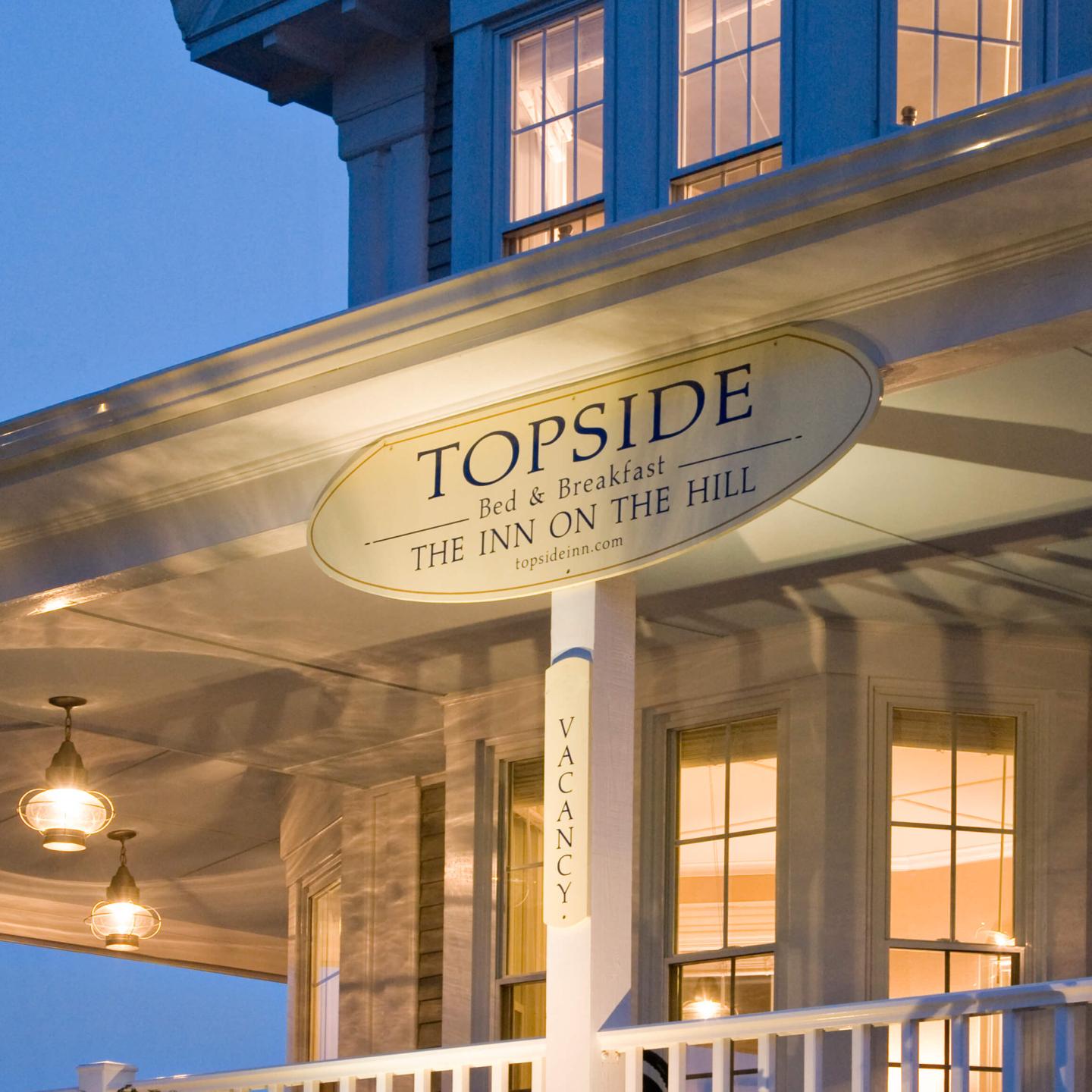 Topside Welcome Sign