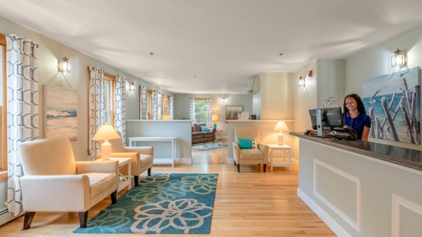 Lobby in the White Rose Building