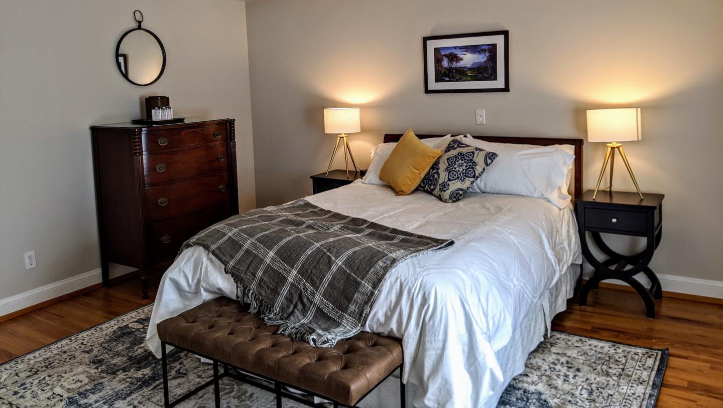 Room 32, a guest room at Stanton House Inn, a Greenwich, CT, bed and breakfast inn