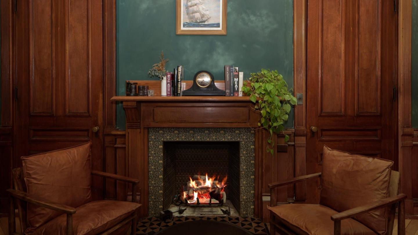 Fireplace in Drawing Room