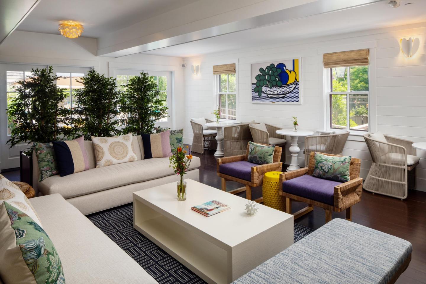 Lobby at 21 Broad Nantucket Hotel