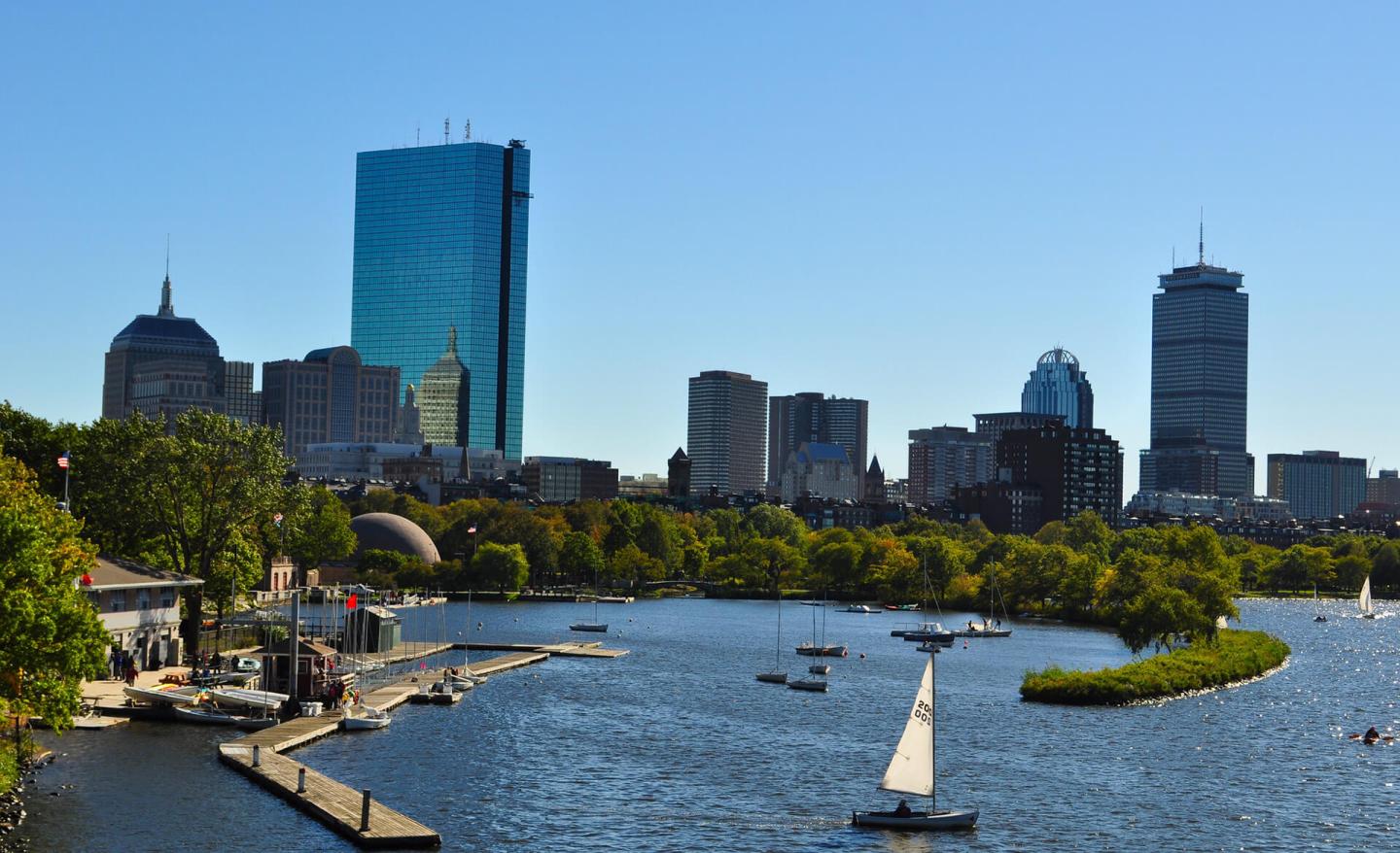 Boston Skyline- Charles River