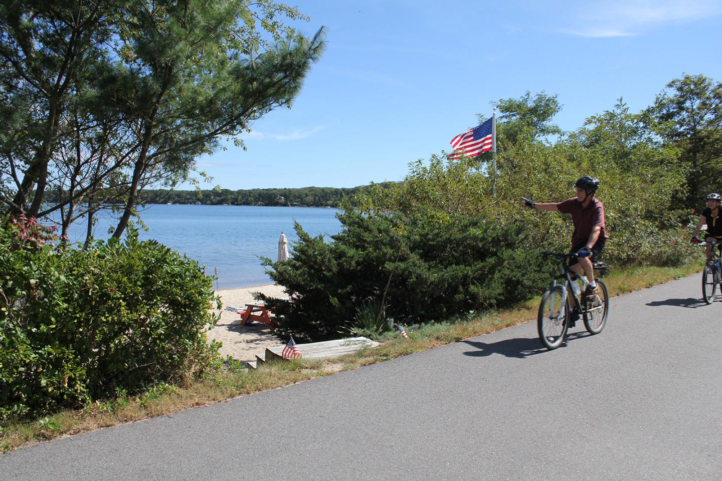 Biking the Cape Cod Rail Trail