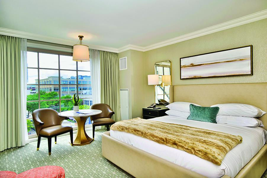 Delamar West Hartford guest room