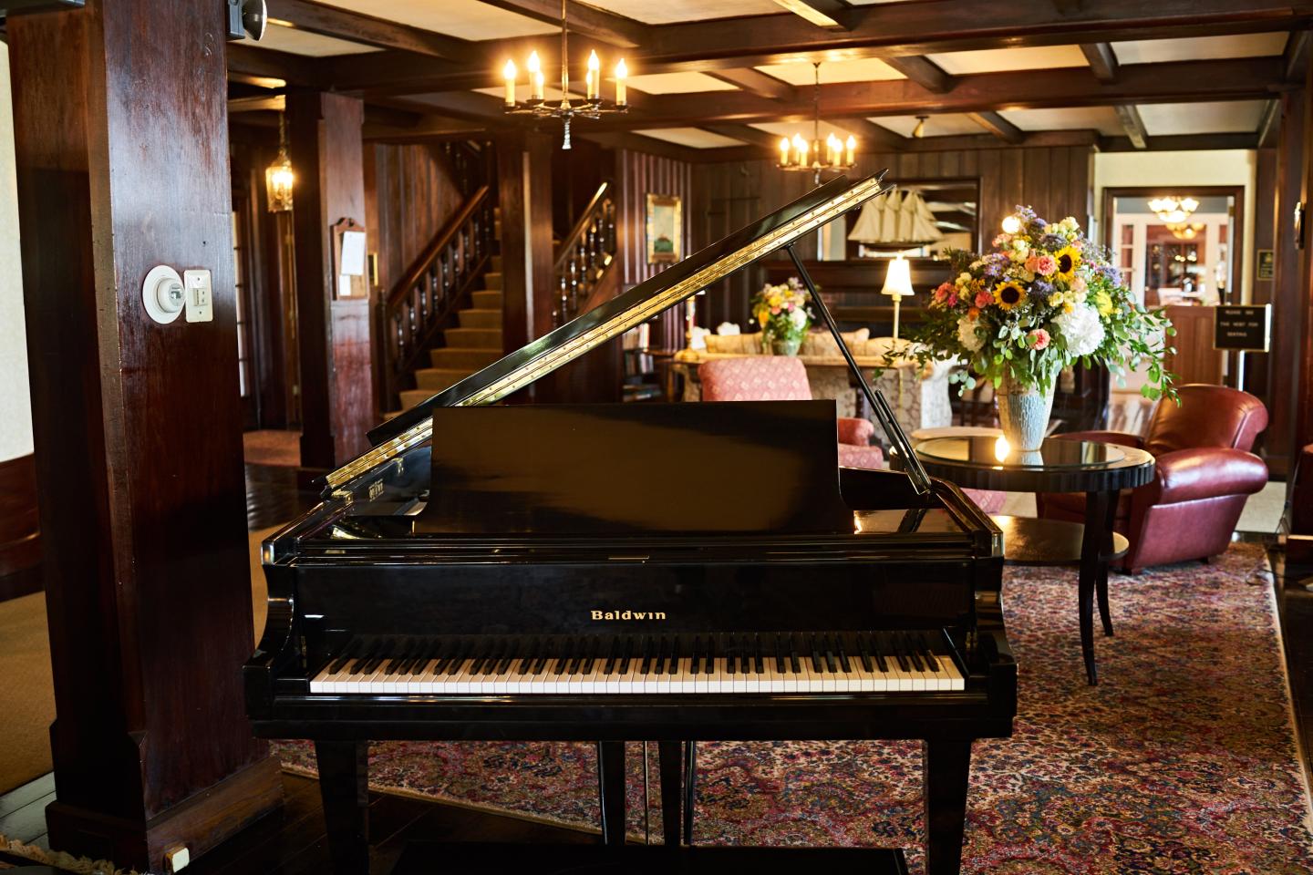 Grand Piano in Lobby