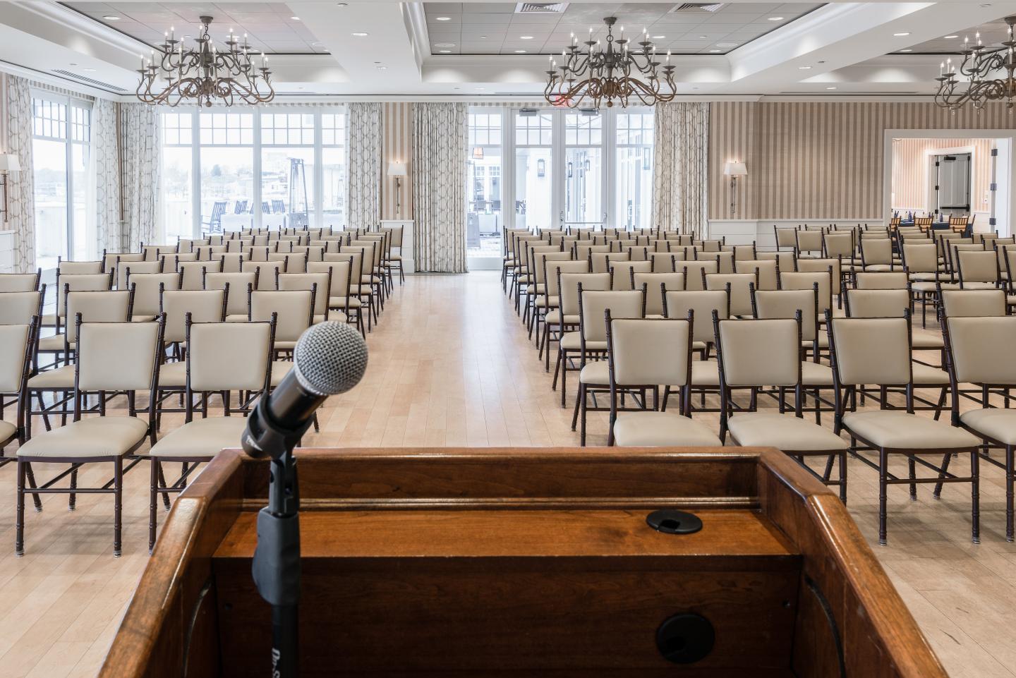 Grand Ballroom Theatre Set Up