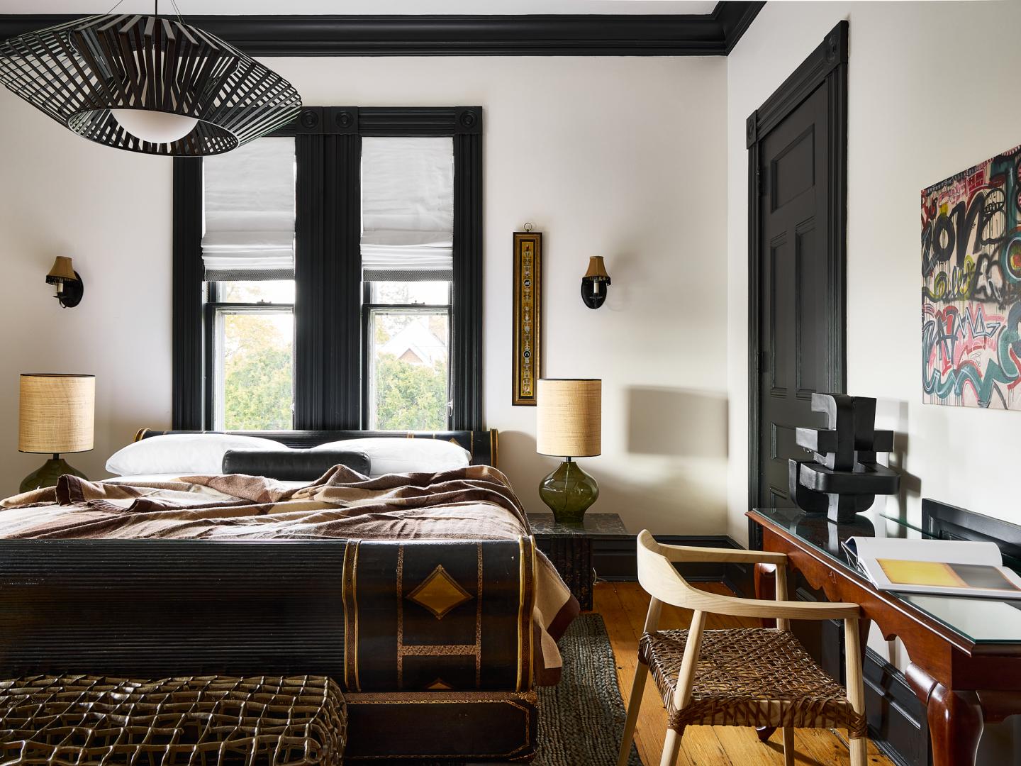 Guest room at Blind Tiger Burlington