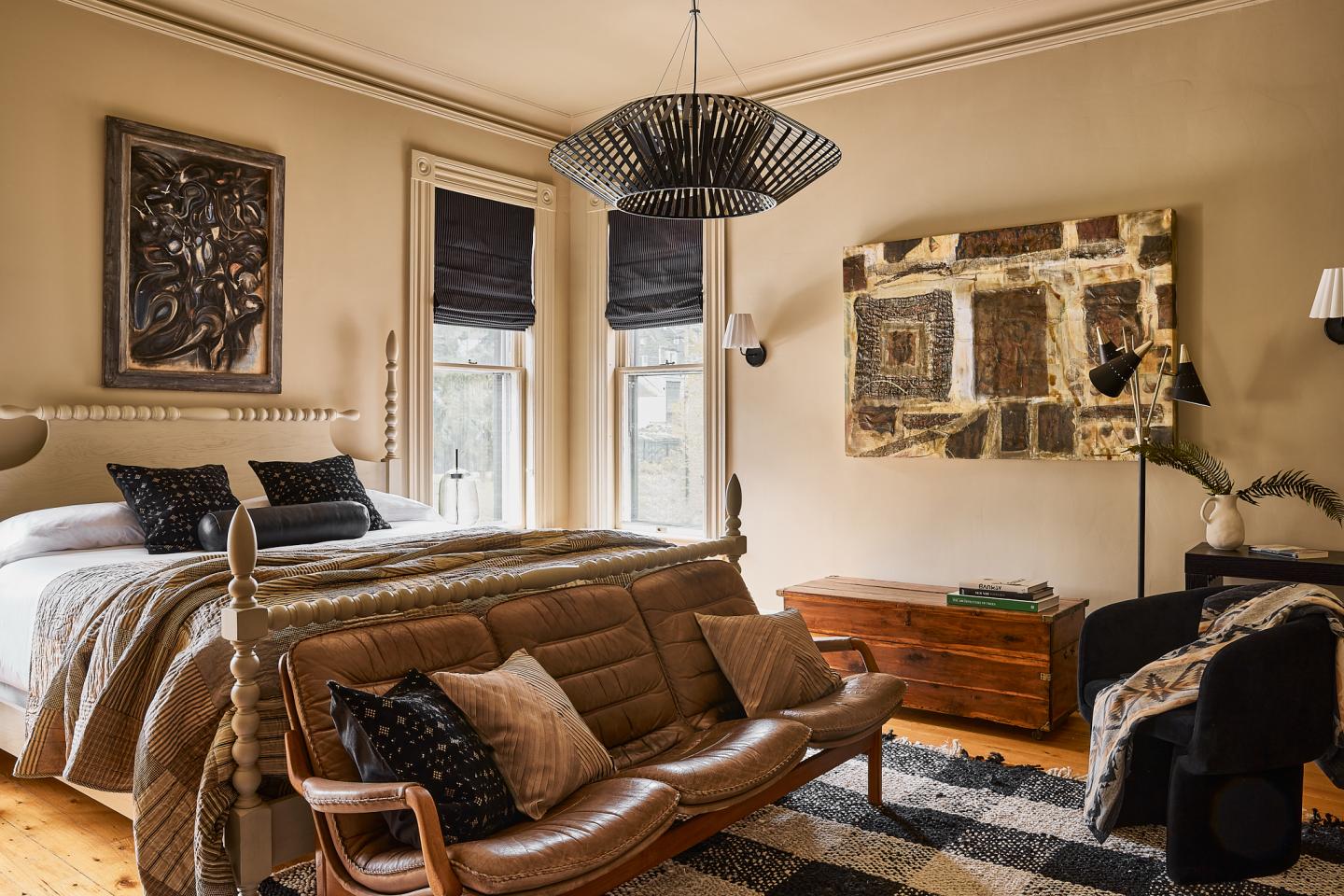 Guest room at Blind Tiger Burlington