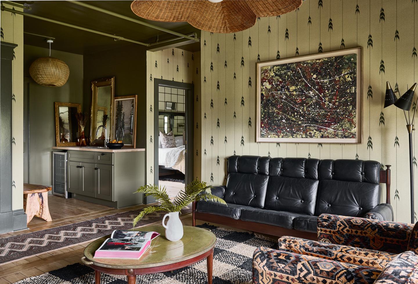 Guest room at Blind Tiger Burlington