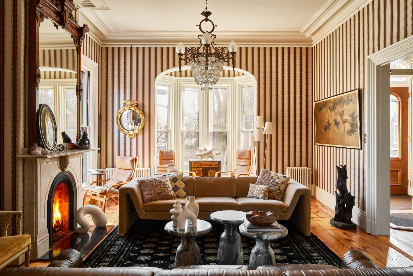 Common room at Blind Tiger Portland on Carleton Street