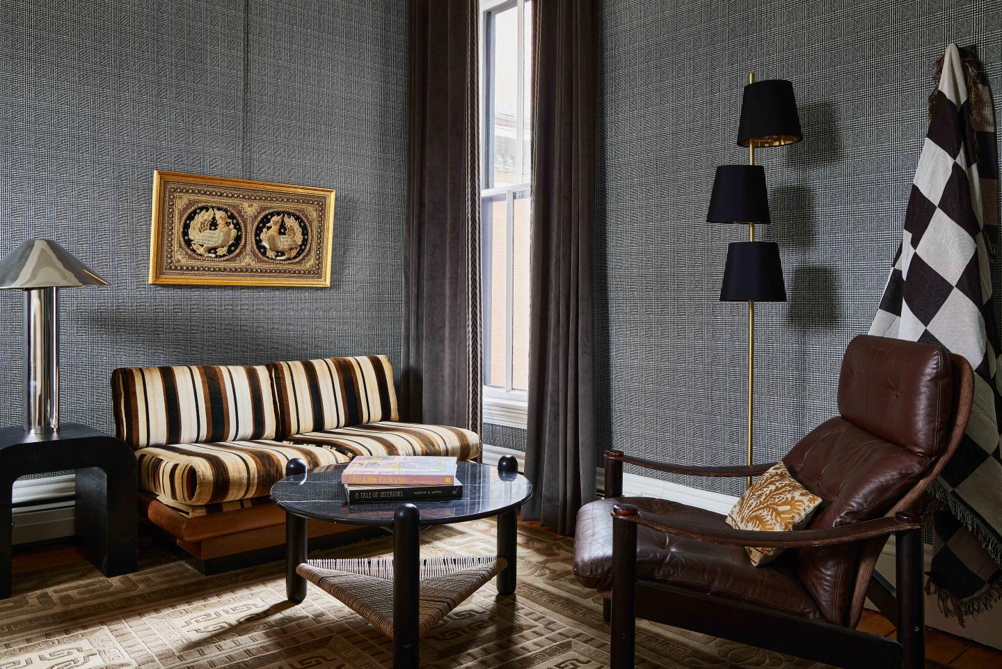 Guest room at Blind Tiger Portland on Carleton Street