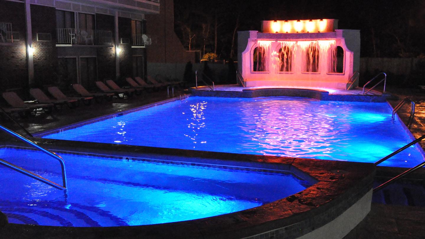 Cape Codder Rainbow Falls Heated Outdoor Pool