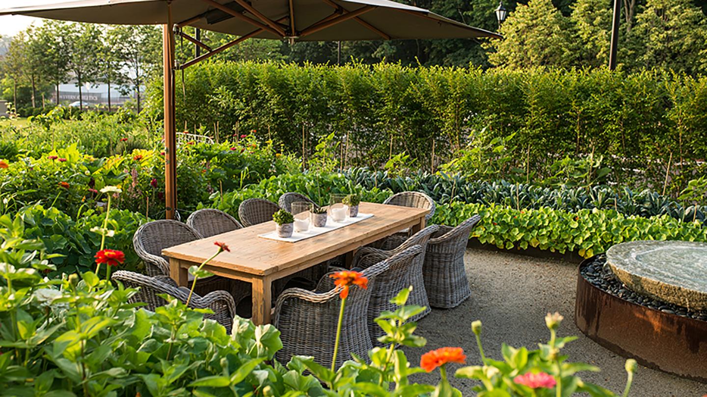 Delamar West Hartford Garden