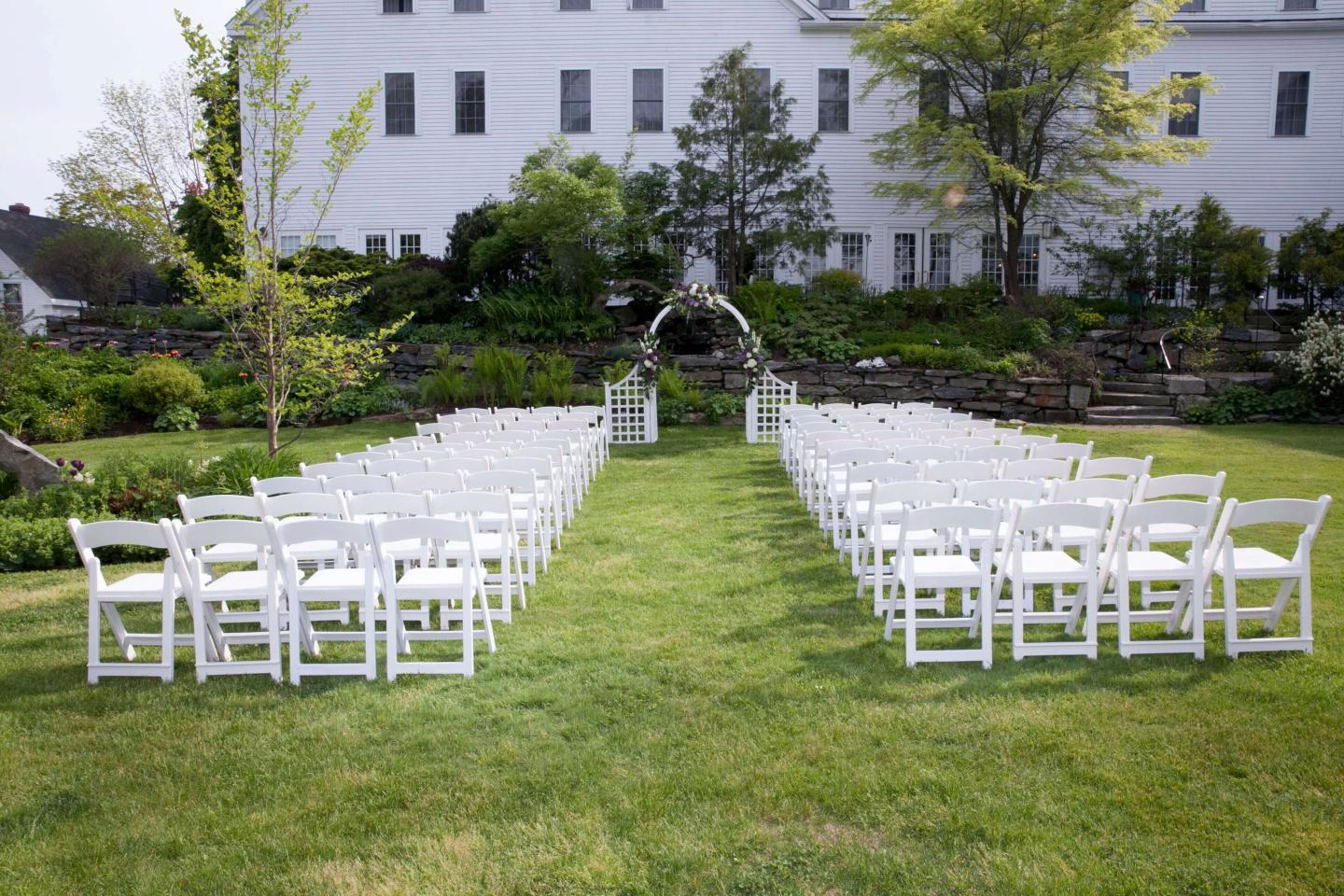 Beautiful outdoor wedding and event venue