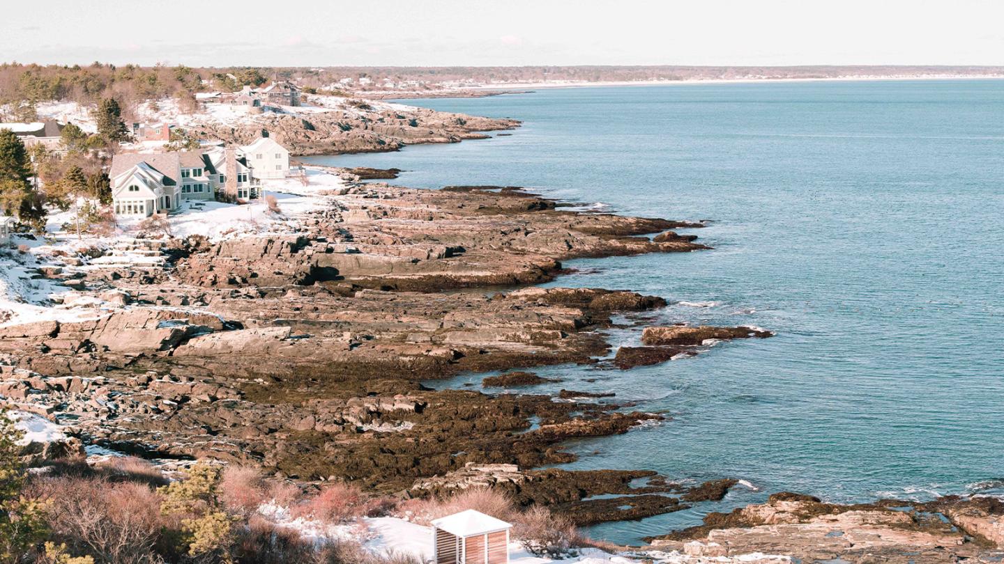 Cliff House Maine - Winter